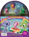  Libro Para Ninos Y Juego 2 En 1 Figuras  Dragón Es Animales 