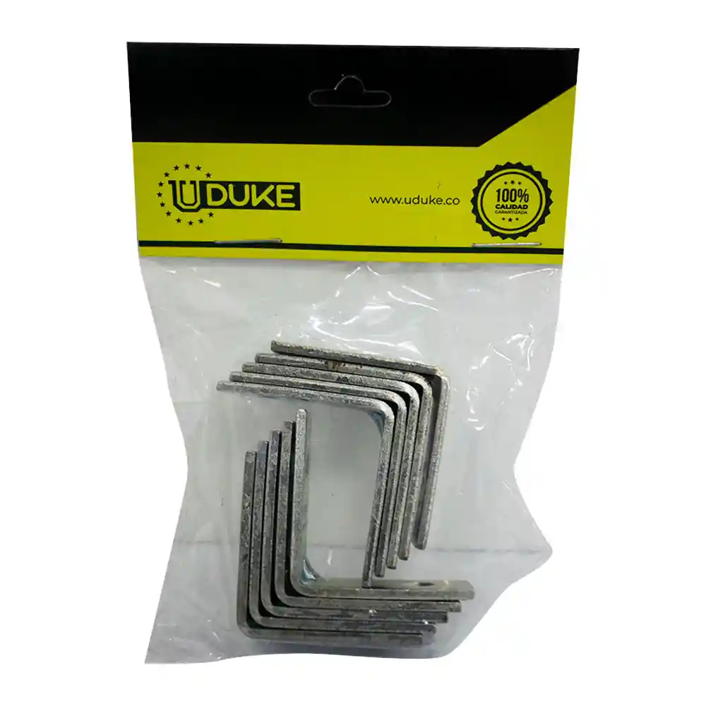 Angulo 1 1/4" Metalico Pqt X 10 Uduke