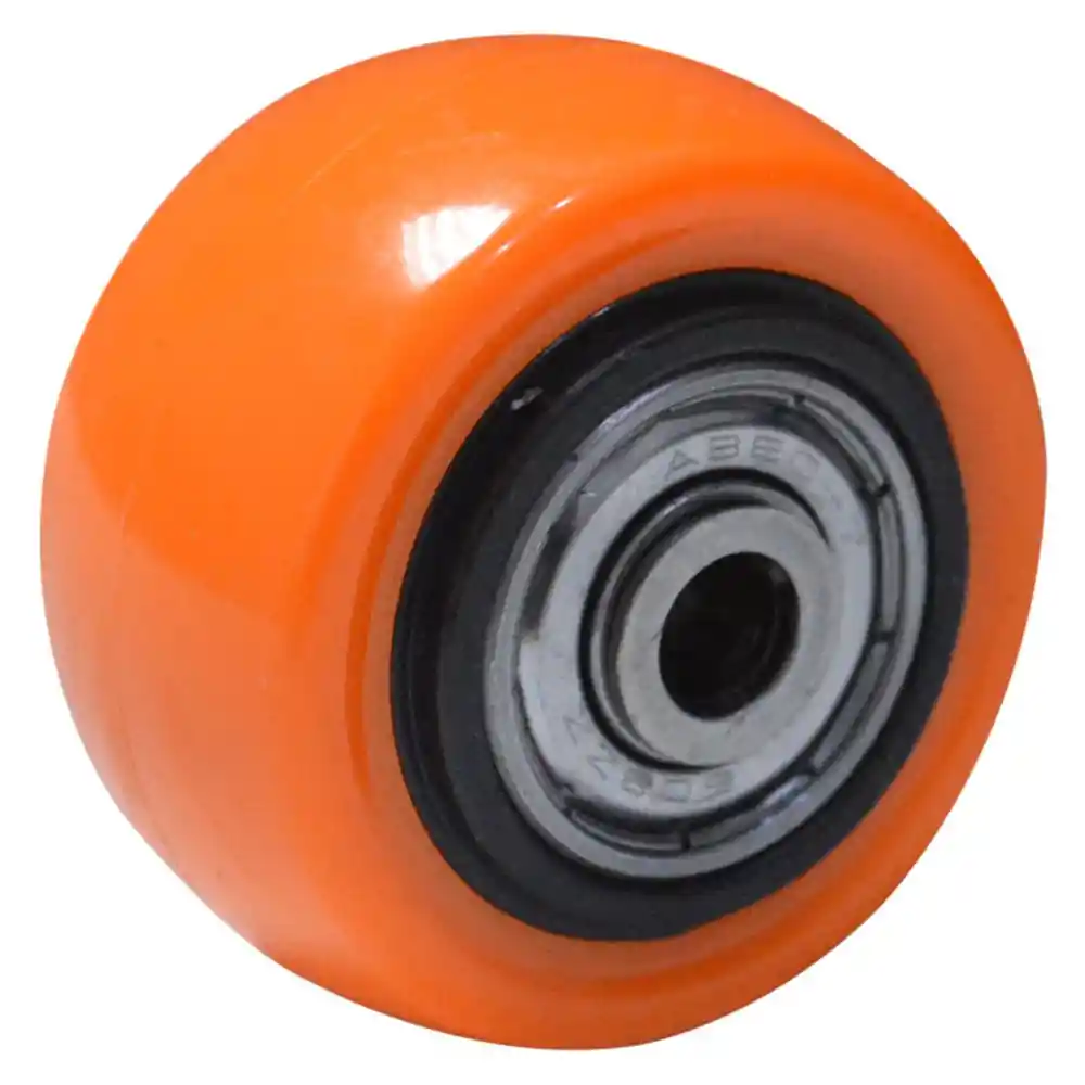 Rueda Individual Naranja 40mm 70kg (rodachines 1 1/2") (ht80025)