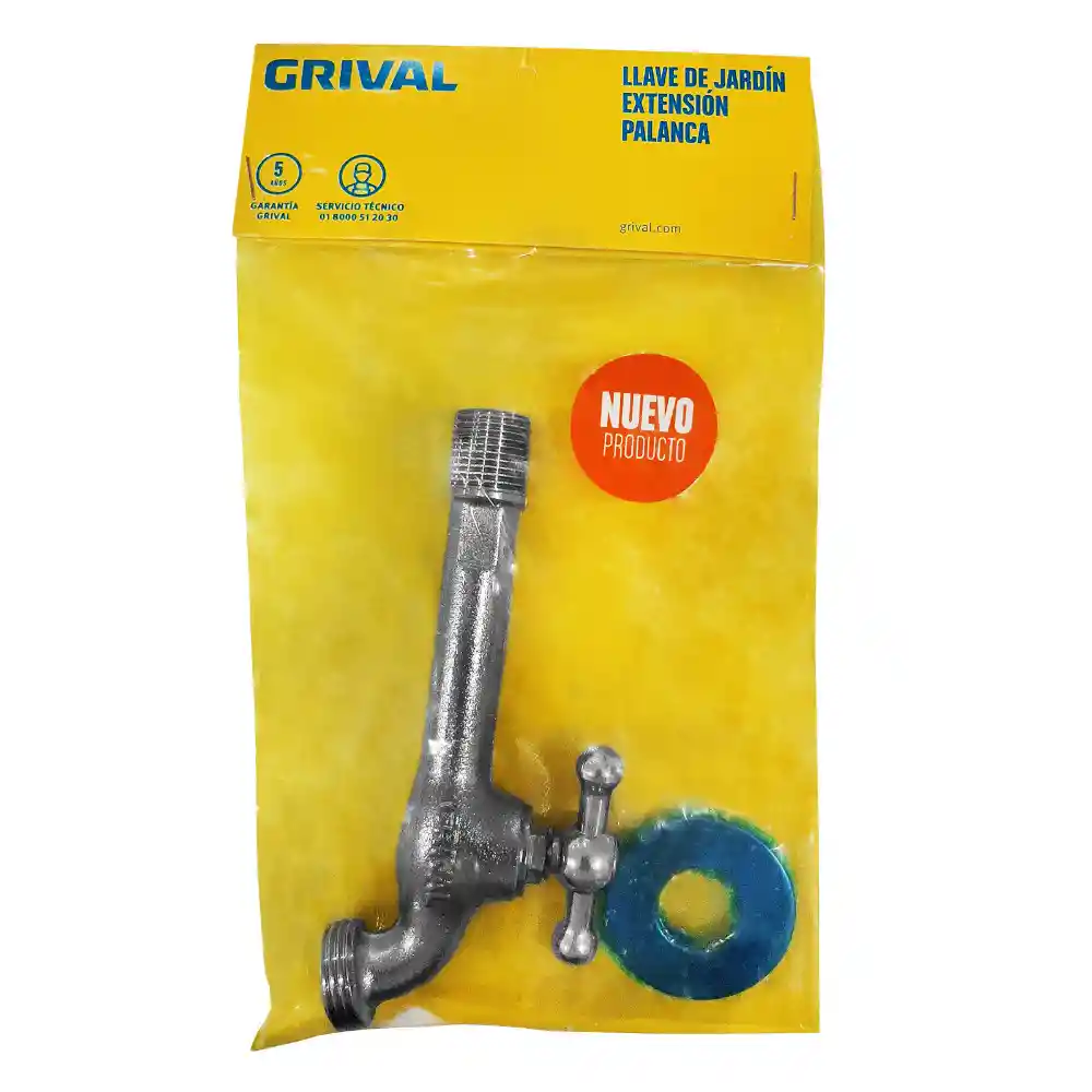 Linea Grival Grifo Cromado C/extension Pesado Rosca (979110001)