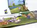 Libro Para Niños Y Juego 2 En 1 Figuras Amigos Del Bosque