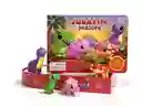 Libro Para Niños Y Juego 2 En 1 Figuras Dinosaurios Animales