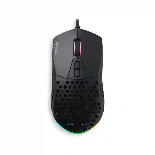 Mouse Gamer V360pro Usb Ra024 6200dpi Negro, Led - Rapoo