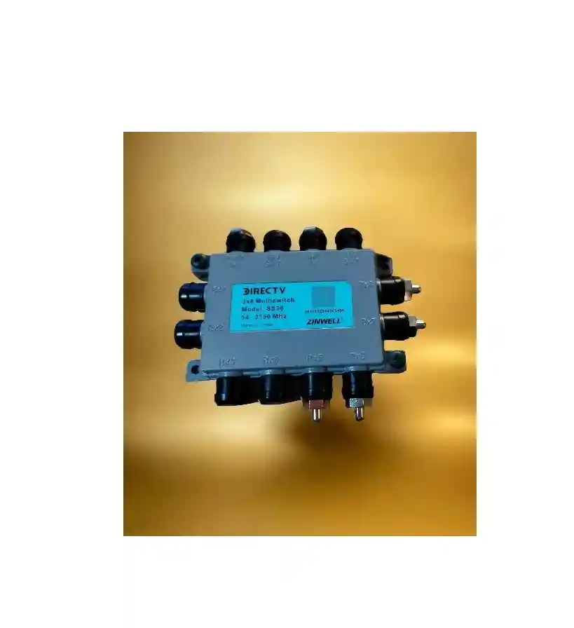 Multiswitch Antena Satelital Receptor Dtv3x8 54-2150 Mhz
