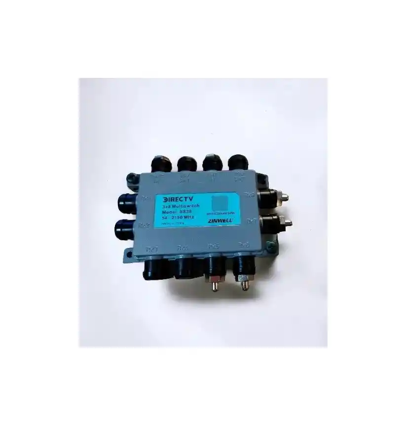Multiswitch Antena Satelital Receptor Dtv3x8 54-2150 Mhz