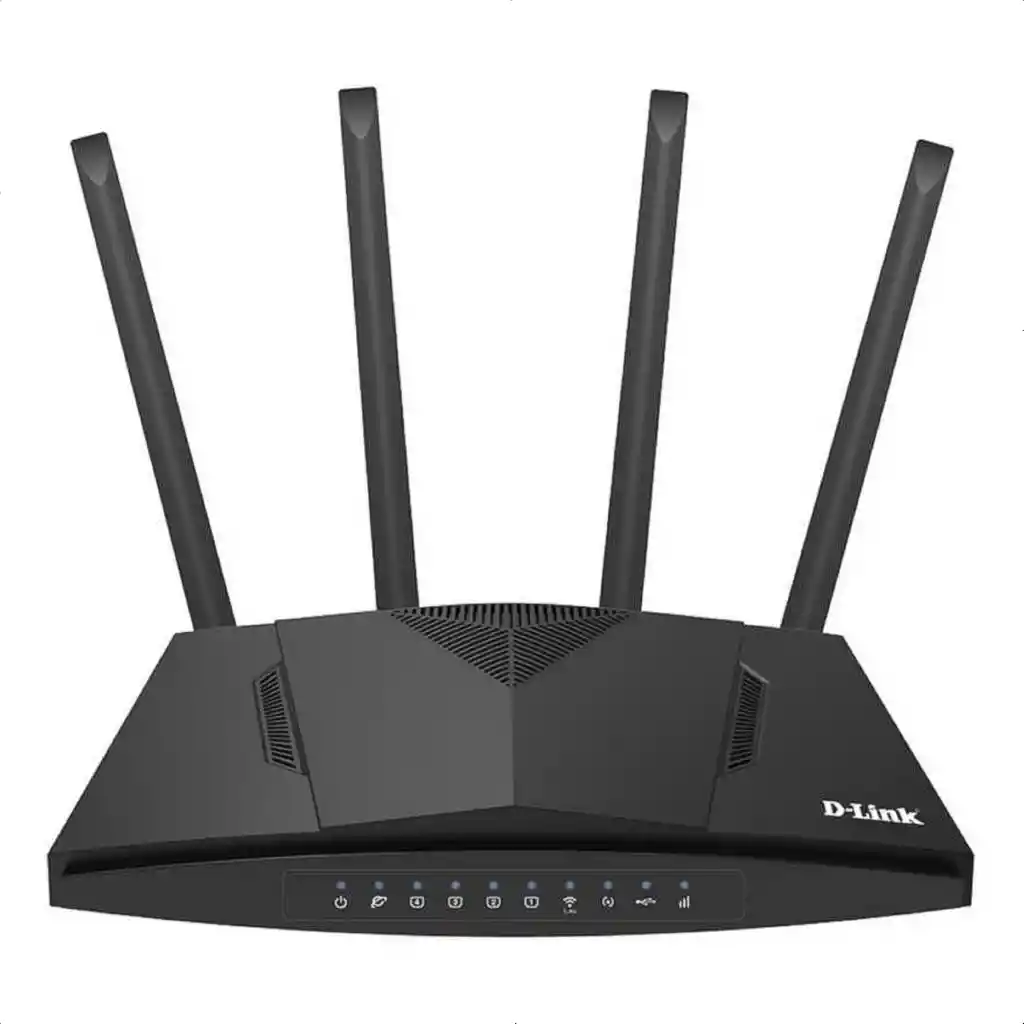 Router Lan Usb + Modem Wifi Móvil Sim 4g Lte D-link Dwr-m921