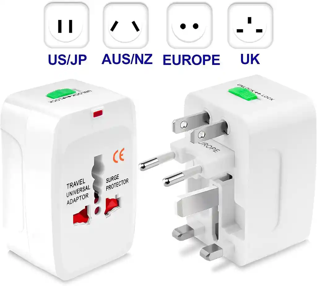 Adaptador Universal Viajero Internacional