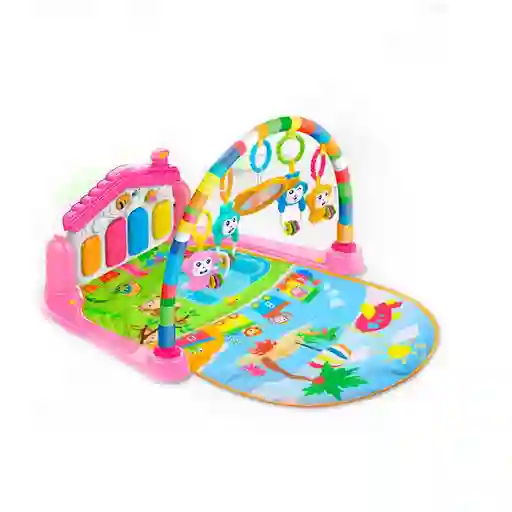 Gimnasio Piano Tapete Sonajero Musical Boogy Para Bebes Niña Dayoshop