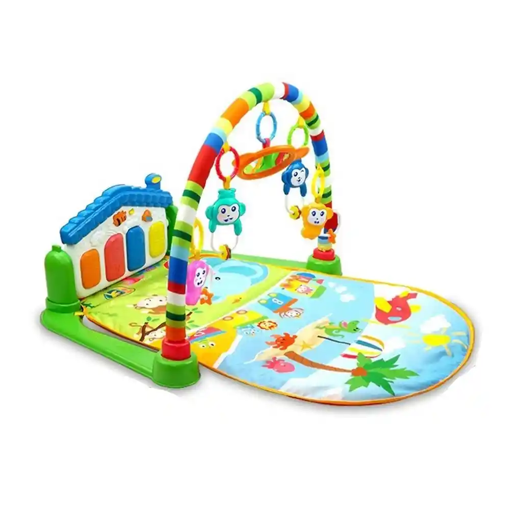 Gimnasio Piano Tapete Sonajero Musical Boogy Para Bebes Dayoshop