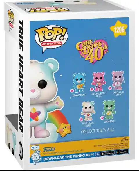 Pop! Animation: Care Bears 40th Anniversary - True Heart Bear