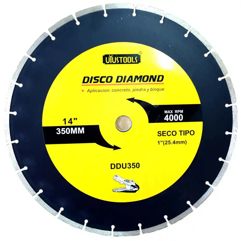 Disco Diamantado Segmentado Uyustool 14 (ddu350)