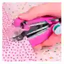 Maquina De Coser Manual Mini Portátil Costuras Viajera - Rosa