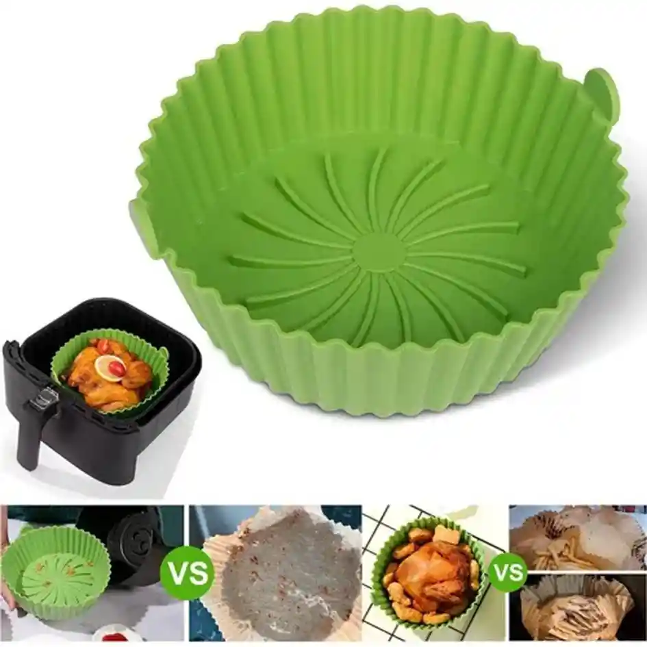 Canastilla Para Olla Freidora En Silicona Gruesa