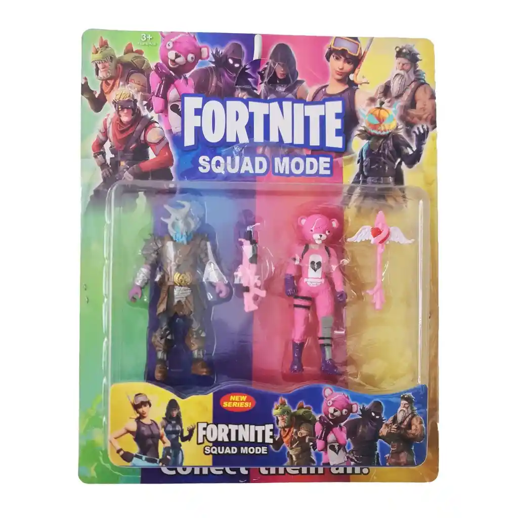 Figuras Fortnite Game Pack 2 Pcs Guerreros Dayoshop