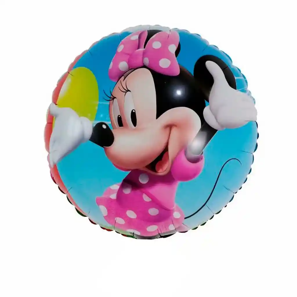 Kit Bouquet Globo Minnie Mouse Feliz Cumpleaños Mickey Dayoshop