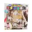 Juguete Dinosaurios Jurassic Pack X 4 Para Pintar Didáctico Dayoshop