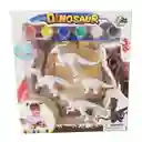 Juguete Dinosaurios Jurassic Pack X 4 Para Pintar Didáctico Dayoshop