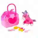 Maleta Bolso Juguete Mascota Unicornio Pony + Accesorios Dayoshop