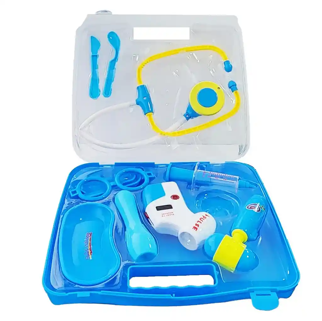 Set Kit Medico Doctora Doctor Maletin Juguete Niñas Y Niños Dayoshop
