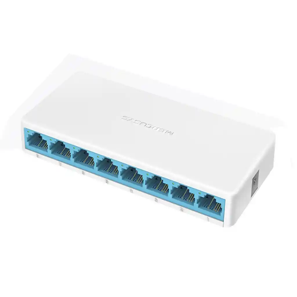 Switch De Escritorio De 8 Puertos 10/100mbps, Mercusys Ms108