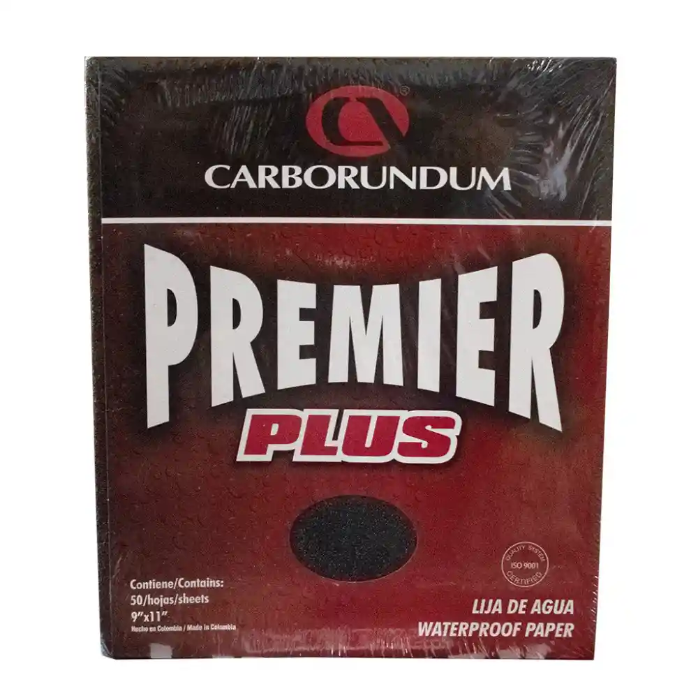 Lija Premier Carborundum 60 ( Lijado En Agua )