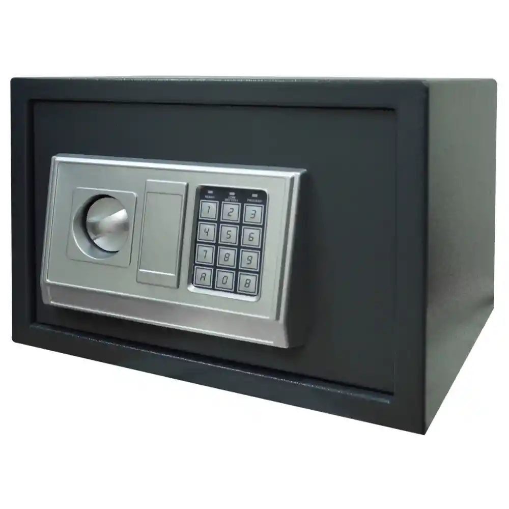 Caja Fuerte De Seguridad Con Clave Intercambiable 25eg (25x25x35) (ht90072)