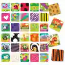 Juego Montessori Memoria Animales Juego Didáctico Niños Niña