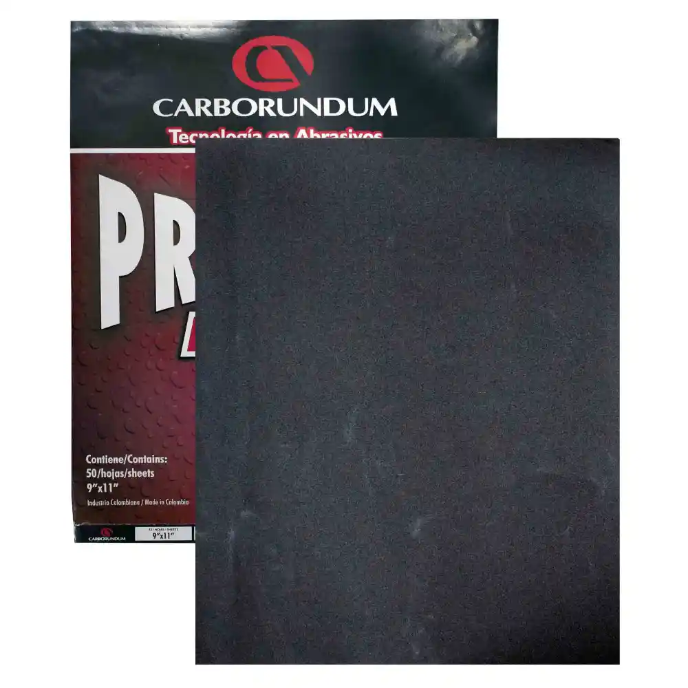 Lija Premier Carborundum 240 ( Lijado En Agua )