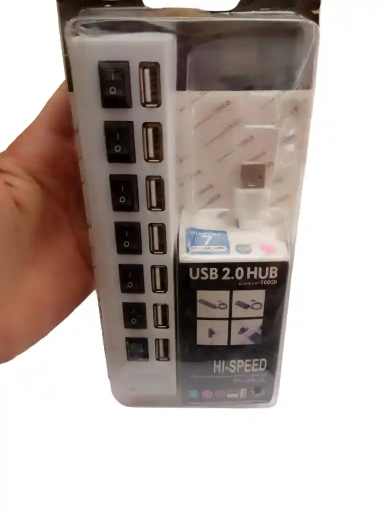 Adaptador Para Multi Entrada Usb