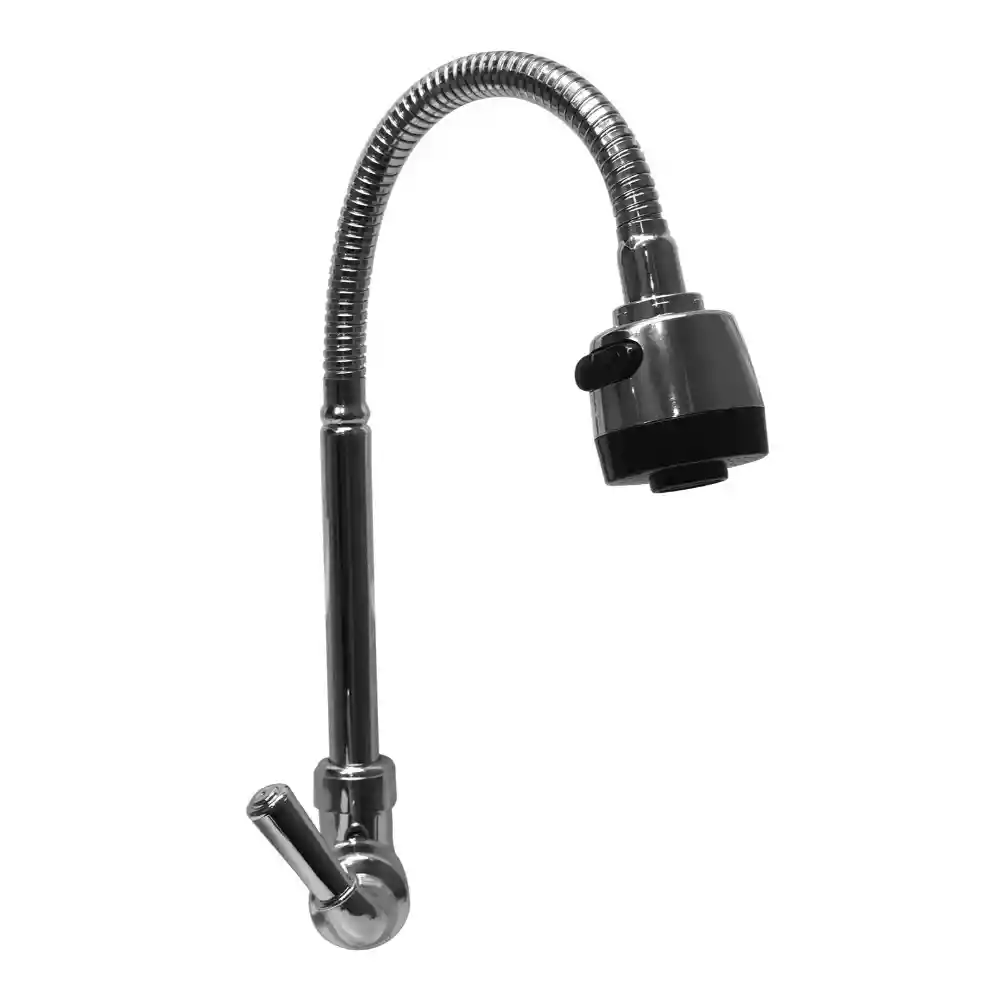 Llave Cuello Ganzo Pared Flexible Aleta Uduke (ht1197)