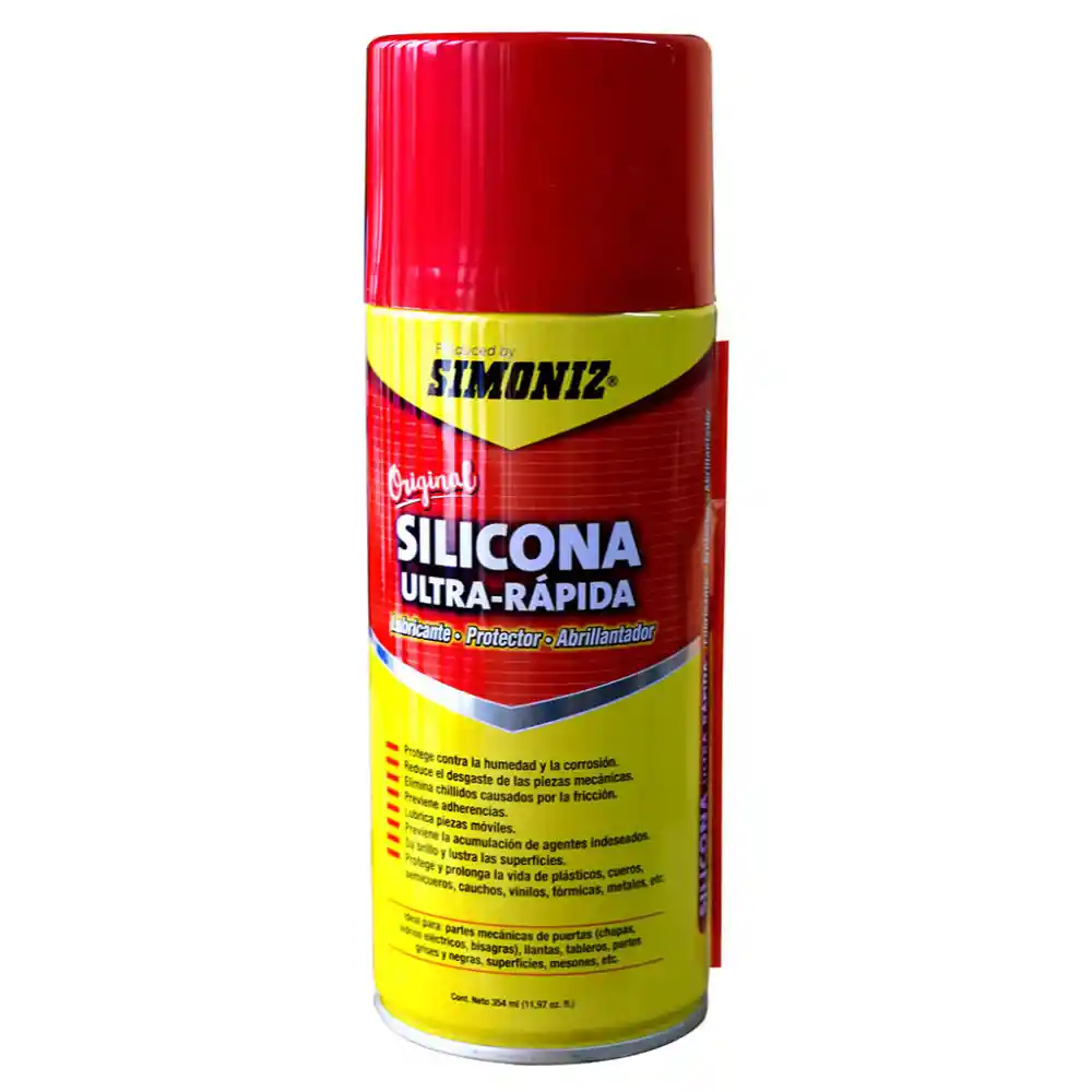 Silicona En Aerosol Simoniz Olor Fresa