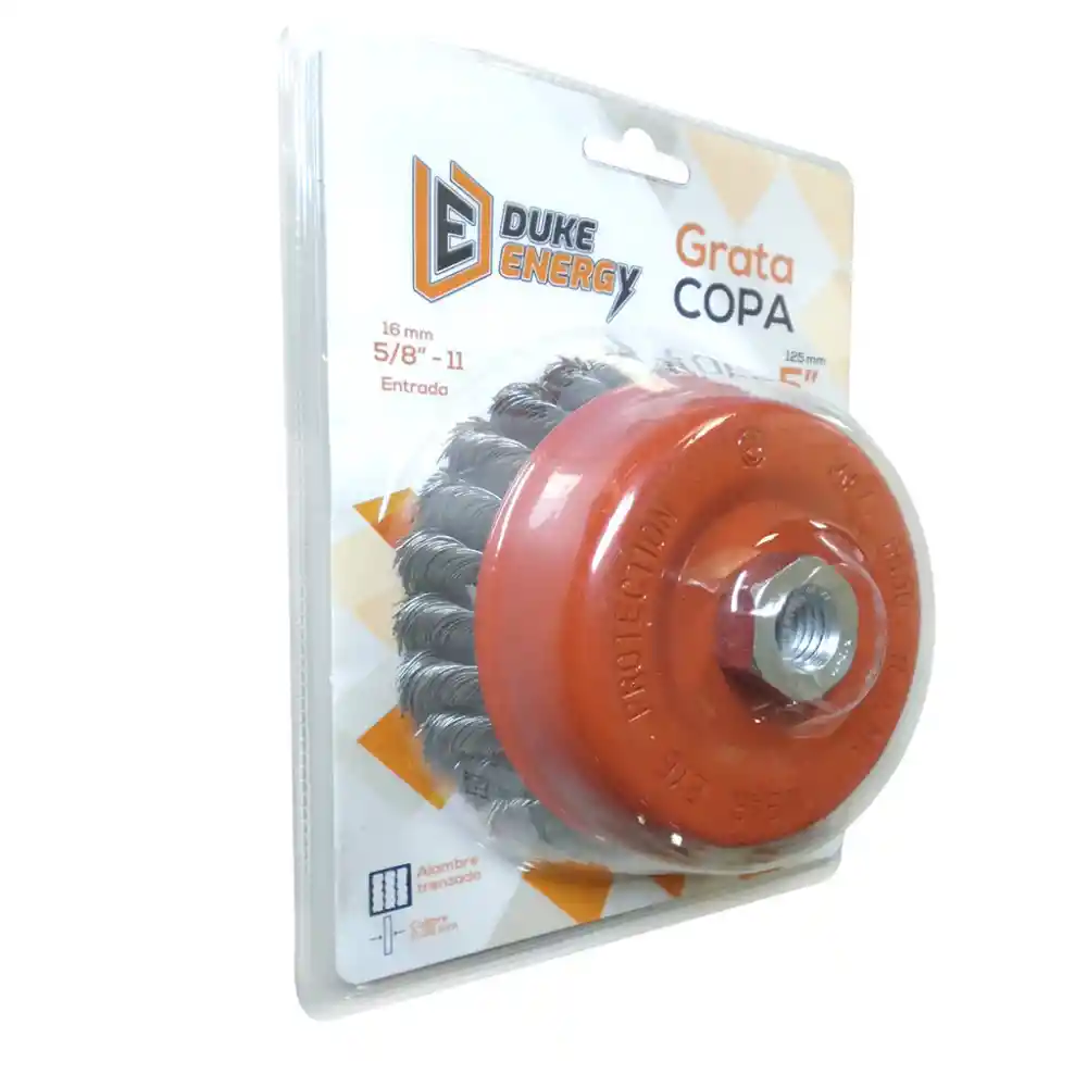 Grata Copa Entorchada Duke Energy 5x5/8 (ht1429)