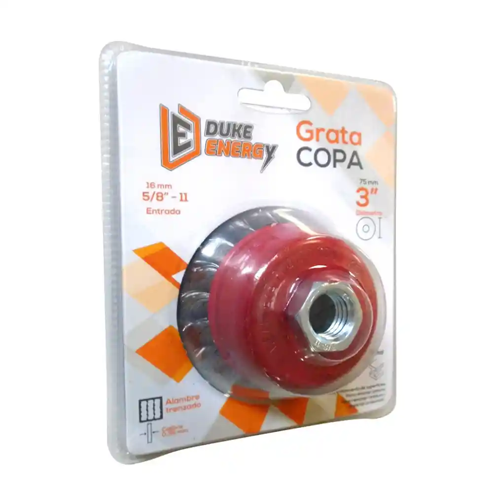 Grata Copa Entorchada Uduke Energy 3x5/8 (ht1427)