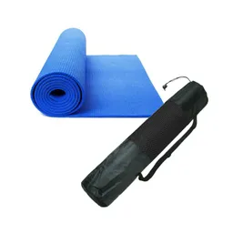 1 Colchoneta Mats Yoga Pilates Gimnasia + Estuche - Azul