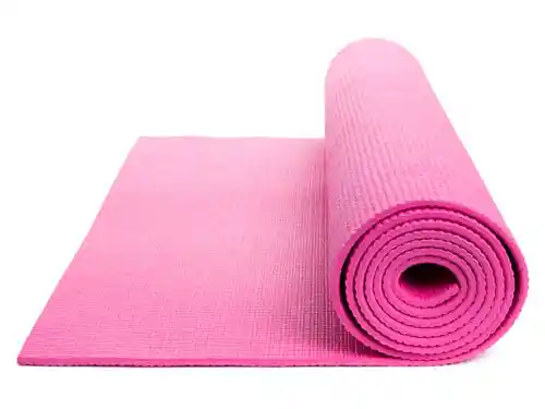 Colchoneta Mats Yoga Pilates Gimnasia + Estuche - Rosado