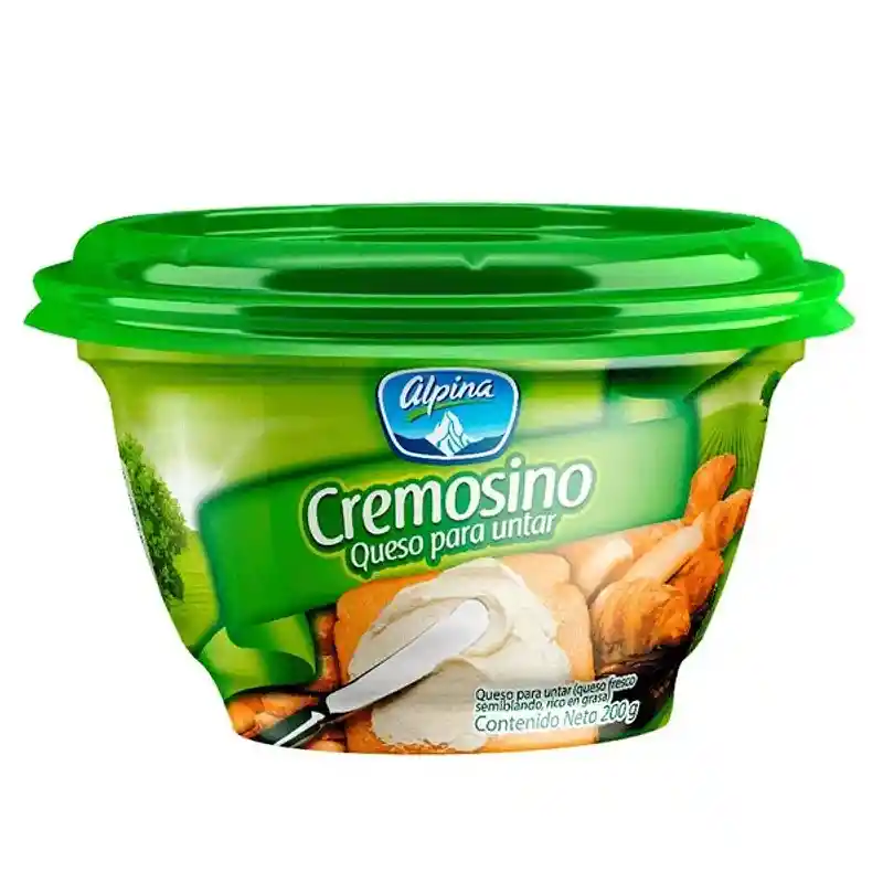 Queso Para Untar Alpina * 200 Gr