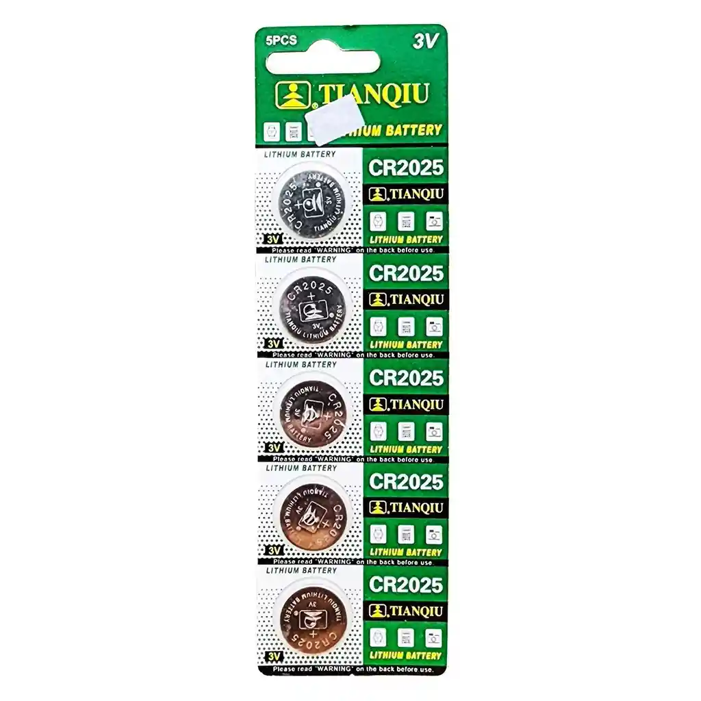 10 Baterías Pilas Cr2025 3 Voltios Bateria De Litio Dayoshop