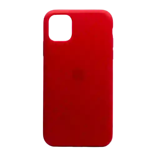   iPhone  11 Silicone Case Rojo 