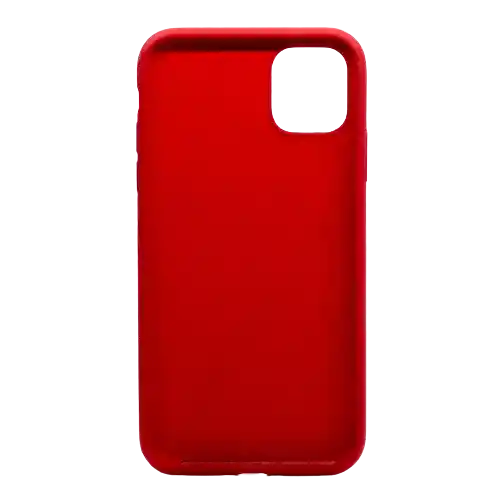   iPhone  11 Silicone Case Rojo 