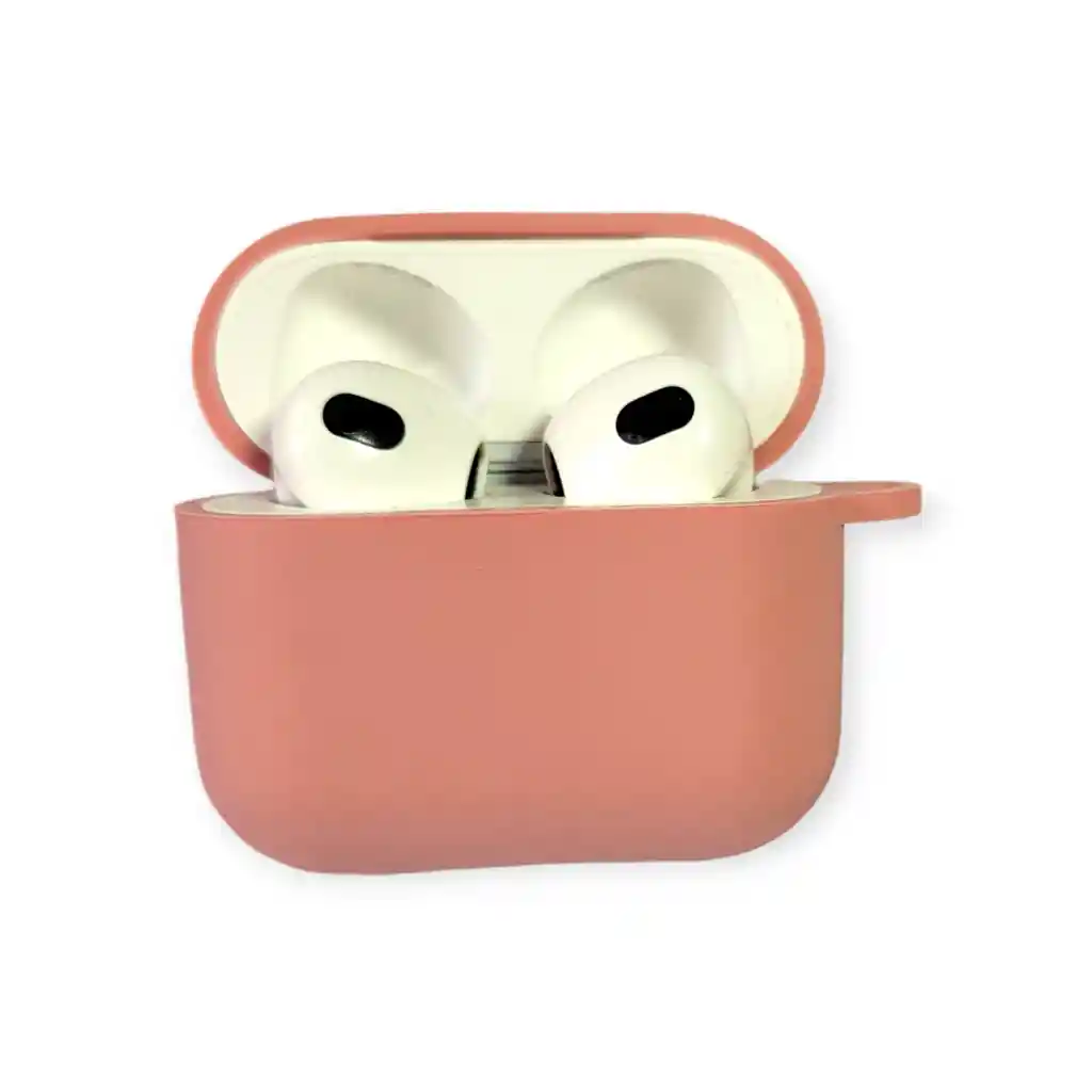 Silicone Case Para Airpods 3 Rosa Claro