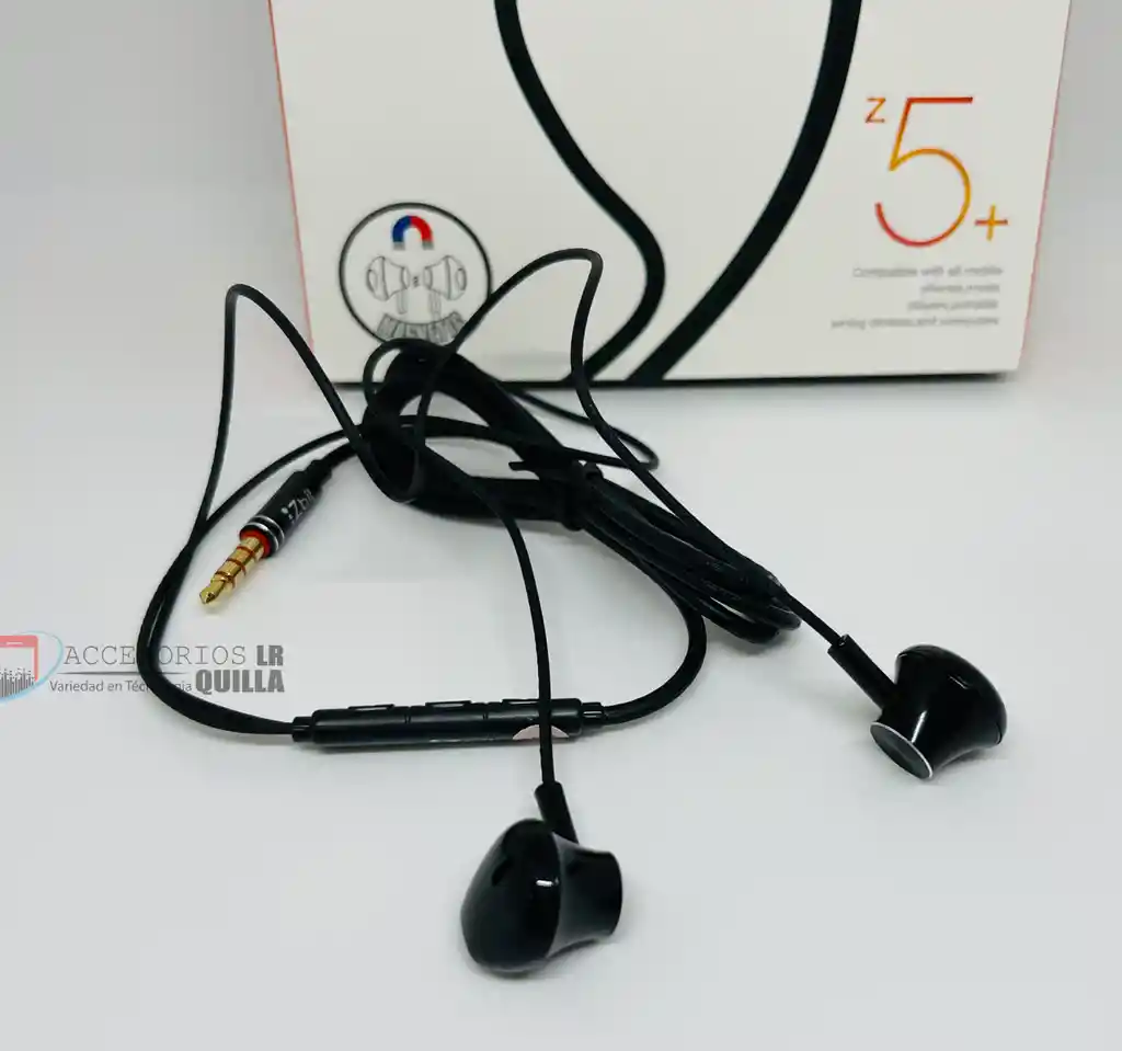Auriculares Para Celular | Zbit Metal *negro*