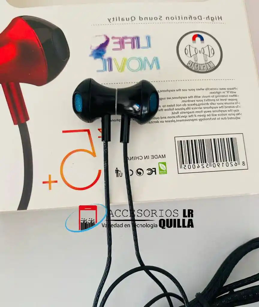 Auriculares Para Celular | Zbit Metal *negro*
