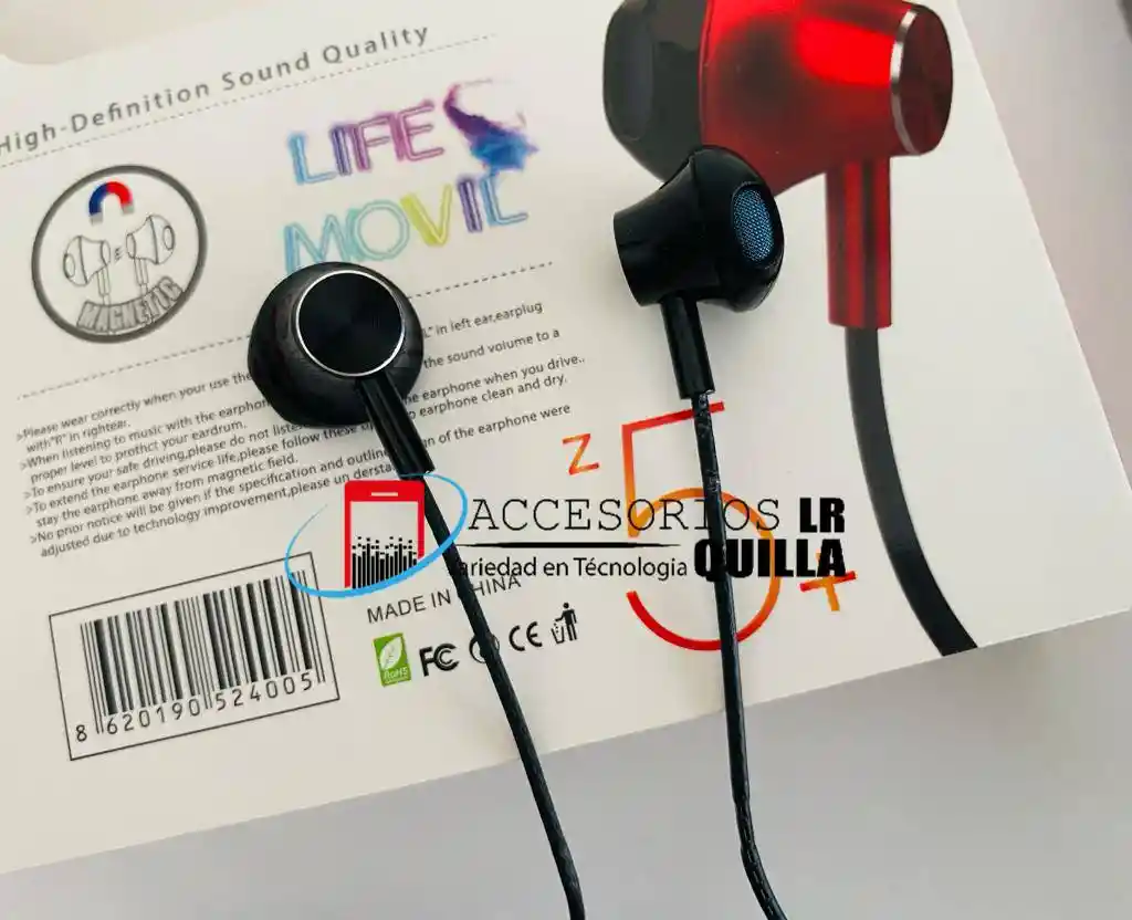 Auriculares Para Celular | Zbit Metal *negro*