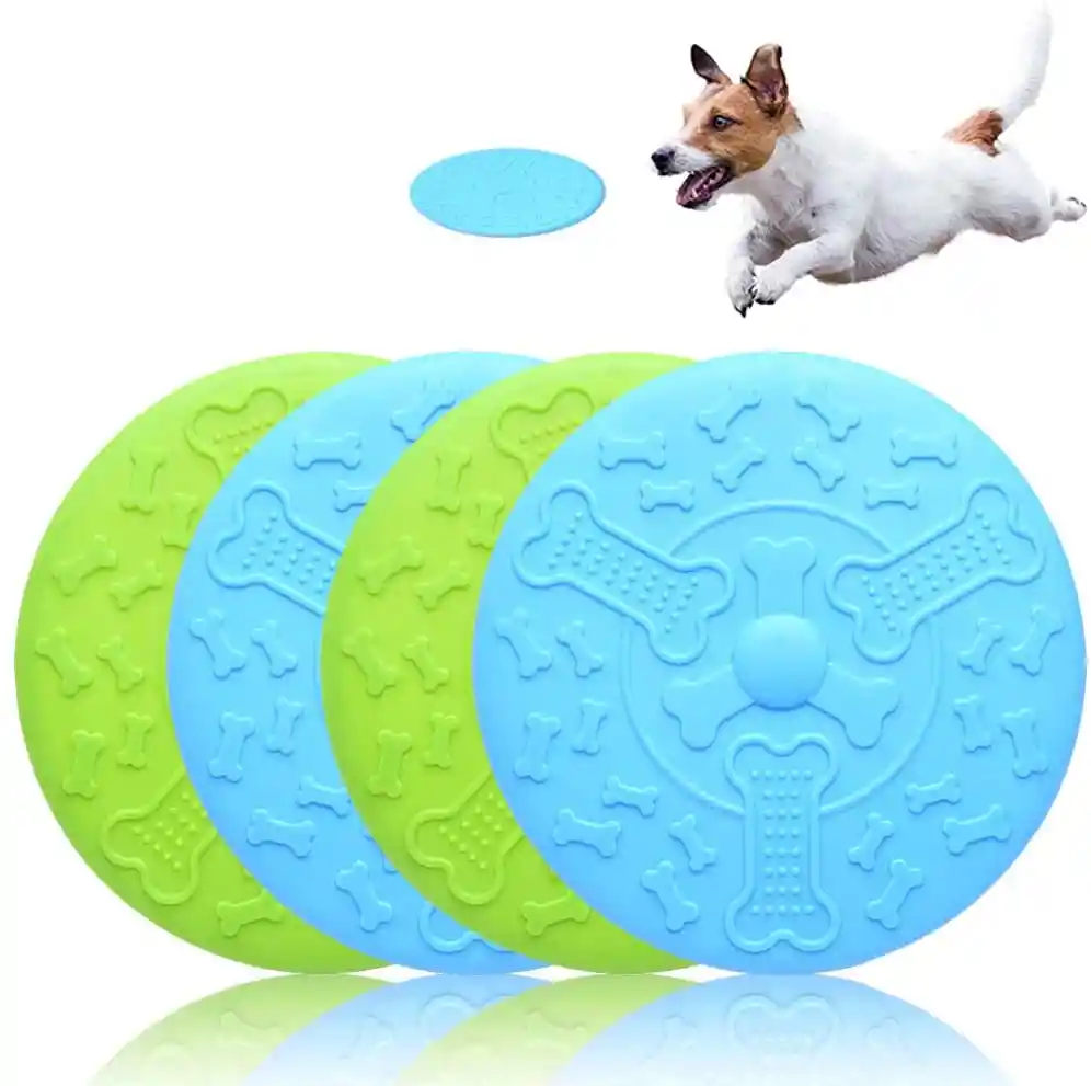 Frisbee Para Perros Mediano Disco Volador 15cm