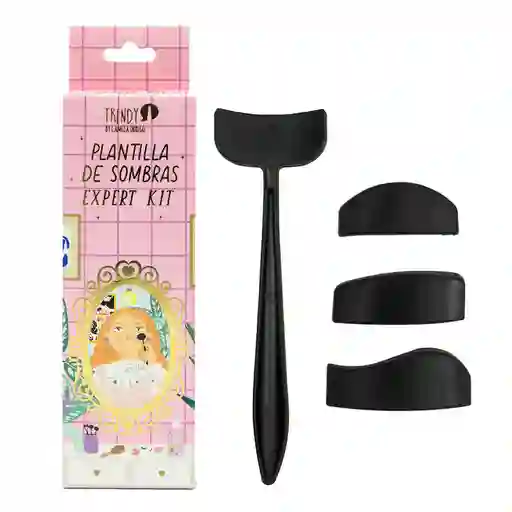  TRENDY Plantillas Para Sombras Expert Kit 