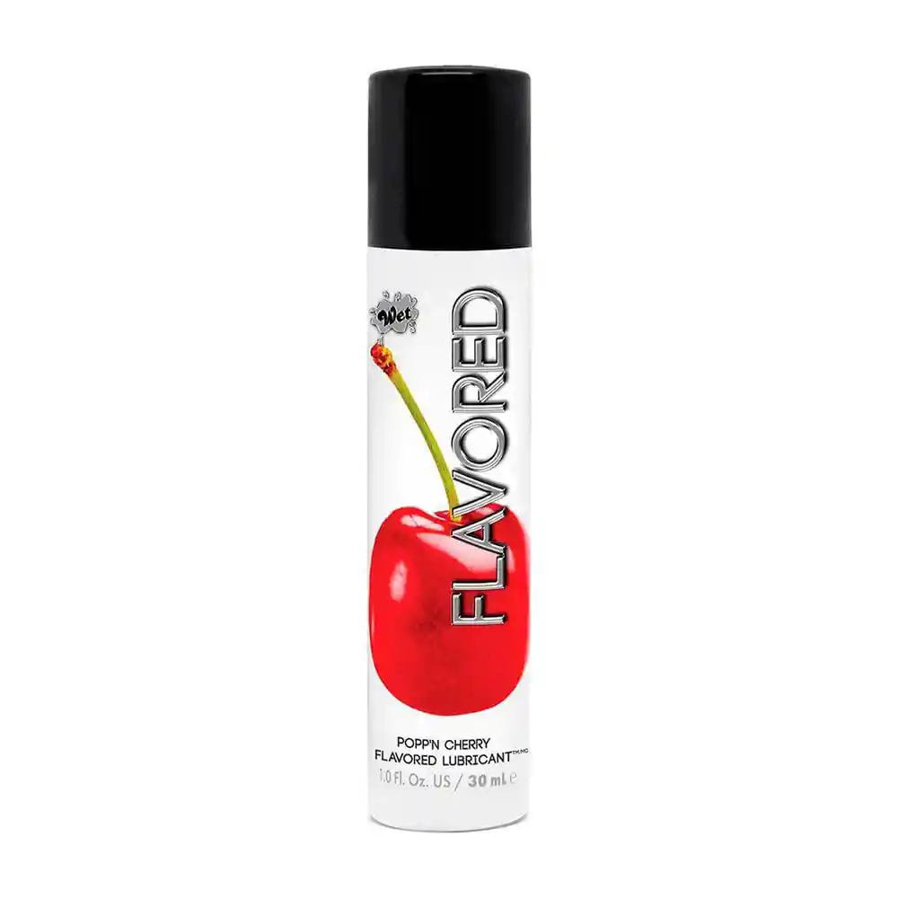 Lubricante WET Flavored Sabor A Cereza Explosiva 30 Ml 