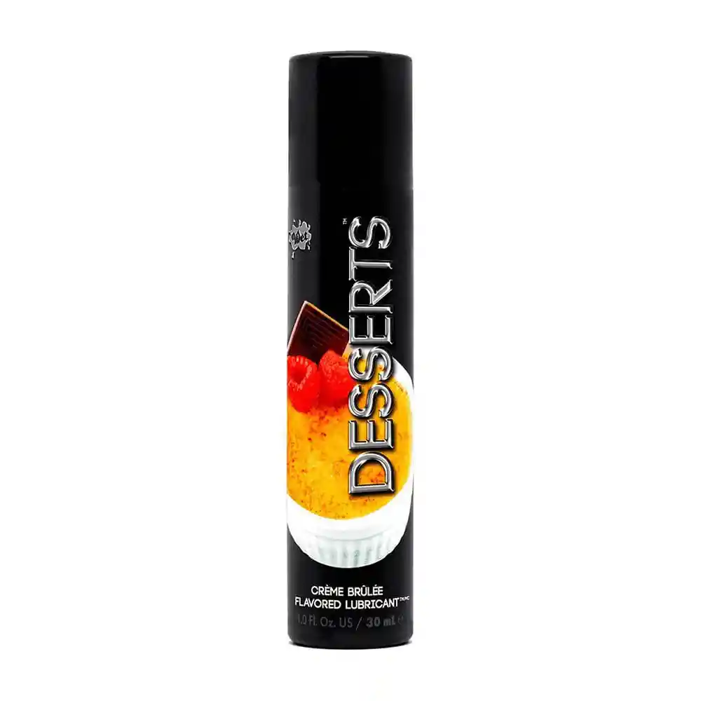  Lubricante WET Desserts Sabor A Creme Brulee 30 Ml 