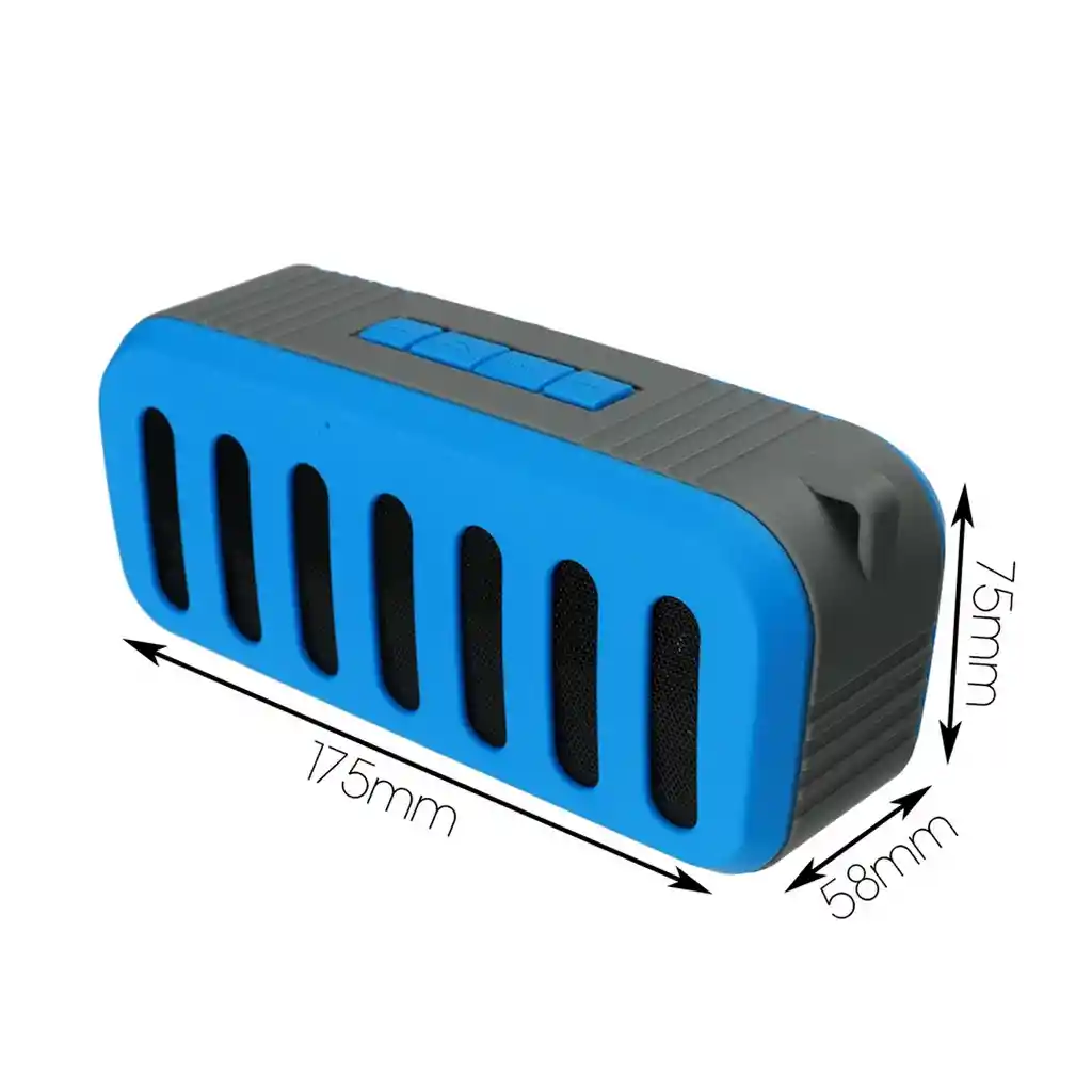 Bocina Parlante Portable Glu Bluetooth Radio Fm Dayoshop