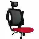 Silla De Oficina Neira Con Cabecero Base Cromo