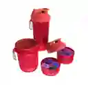 Shaker Profesional Vulk® Mezclador 500ml Proteina - Rojo